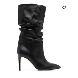 🎄 Paris Texas 90mm Rouched Calf-length boots